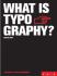 What is Typography?