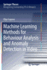 Machine Learning Methods for Behaviour Analysis and Anomaly Detection in Video