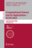 Computational Science and Its Applications-Iccsa 2022