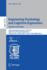 Engineering Psychology and Cognitive Ergonomics: Cognition and Design: 14th International Conference, Epce 2017, Held as Part of Hci International 2017, Vancouver, Bc, Canada, July 9-14, 2017, Proceedings, Part II
