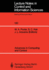 Advances in Computing and Control. Lectures Notes in Control and Information Sciences, Volume 130