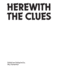 Herewith the Clues (Sternberg Press)