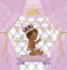It's a Prince: Baby Shower Guest Book with African American Royal Black Boy Purple Theme, Wishes and Advice for Baby, Personalized with Guest Sign In and Gift Log (Hardback)