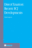 Direct Taxation: Recent Ecj Developments