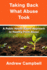 Taking Back What Abuse Took: A Public Health Based Approach to Healing From Abuse