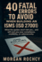 40 Fatal Mistakes to Avoid When Building Your Isms (Iso 27001)