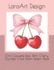 Chic Coquette Bow With Cherry Counted Cross Stitch Pattern Book (Animals and Floral Cross-Stitches Pattern)