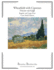 Wheatfield with Cypresses Cross Stitch Pattern by Vincent van Gogh: Regular and Large Print Chart