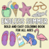 Endless Summer: Bold and Easy Coloring Book for All Ages