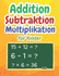 Addition, Subtraktion, Multiplikation Mathematik fr Kinder: Spannende Aktivitten fr Kinder mit Addition, Subtraktion, Multiplication Leicht bis schwer Machen Sie Ihr Kind schlau und selbstbewusst, mehrstellig (bungsheft Mathematik)