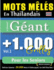 Mots Mls En Thalandais Format Gant: 1.000 Grilles Pour Les Seniors - Vol.1 - Delta Classics - dition Gante - 20.000 Mots  Dbusquer, Le Dfi Ultime !