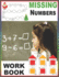 Missing Numbers Workbook: Big Book of Preschool Math Practice Problems Addition and Subtraction Workbook For Toddlers Ages 2-8: Number Tracing Pages, Fill in The Missing Numbers, Counting Exercises and More!