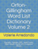 Orton-Gillingham Word List Dictionary Volume 2 (Orton-Gillingham Word List Dictionary Series)