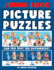 Jumbo Book of Picture Puzzles: Picture Puzzle Spot the Differences Book for Kids & Adults, 50 Beautiful Cartoon Puzzles of Artworks With Solution-Free 12 Iq Test Activities