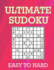 Ultimate Sudoku: Easy To Hard Puzzles With Full Solutions: Sudoku Puzzle Book, Ultimate Sudoku Book for Adults. Keep Your Brain Young