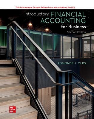 ISE Introductory Financial Accounting for Business - Edmonds, Thomas, and Edmonds, Christopher