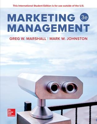 ISE Marketing Management - Marshall, Greg, and Johnston, Mark