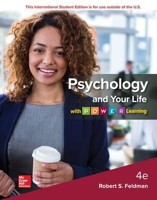 ISE Psychology and Your Life with P.O.W.E.R Learning - Feldman, Robert