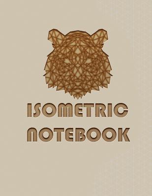 Isometric Notebook: Isometric Graph Paper Notebook: 120 pages (1/4 inch distance between parallel lines) For Journal Writing, 3D and Shapes Drawing - Isometric Graph Notebook