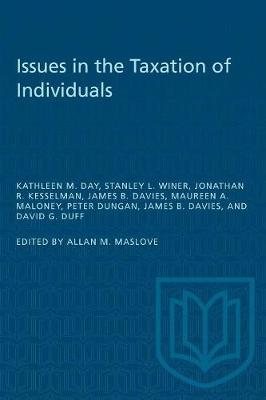 Issues in Taxation of Individuals - Maslove, Allan M (Editor)