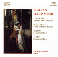Italian Harp Music - Alberto Ambrosini (violin); Claudia Antonelli (harp)