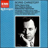 Italian Opera Arias - Boris Christoff (bass); Rome Opera Theater Chorus (choir, chorus)