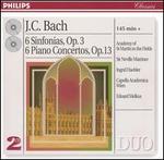 J. C. Bach: 6 Sinfonias, Op. 3; 6 Piano Concertos, Op. 13 - Ingrid Haebler (fortepiano); Simon Preston (harpsichord)