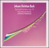 J.C. Bach: Symphonies, Op. 9 - Hanover Band; Anthony Halstead (conductor)