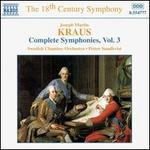 J. Kraus: The Complete Symphonies, Vol. 3
