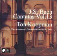 J.S. Bach: Cantatas, Vol. 13 - Alfredo Bernardini (oboe d'amore); Alfredo Bernardini (oboe); Deborah York (soprano); Franziska Gottwald (alto);...