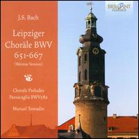 J.S. Bach: Leipziger Chorle BWV 651-667 - Manuel Tomadin (organ)