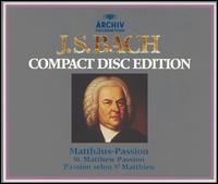 J.S. Bach: Matthus-Passion [1980] - Dietrich Fischer-Dieskau (baritone); Edith Mathis (soprano); Matti Salminen (bass); Peter Schreier (tenor); Mnchener Bach-Chor (choir, chorus); Regensburger Domspatzen (choir, chorus); Mnchner Bach-Orchester; Karl Richter (conductor)