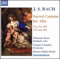 J.S. Bach: Sacred Cantatas for Alto - Christian Hommel (oboe d'amore); Gerhard Anders (cello); Harald Hoeren (organ); Marianne Beate Kielland (alto);...