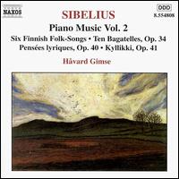 J. Sibelius: Piano Music Vol. 2 - Havard Gimse (piano)