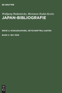 Japan-Bibliografie, Band 2, Japan-Bibliografie (1921-1950)