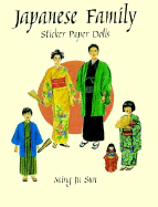 Japanese Family Sticker Paper Dolls