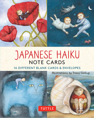 Japanese Haiku,16 Note Cards: 16 Different Blank Cards with 17 Star Patterned Envelopes in a Keepsake Box! - Ramirez-Christensen