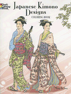 Japanese Kimono Designs Coloring Book - Sun, Ming-Ju