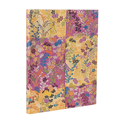 Japanese Kimono Kara-Ori Pink Softcover Flexi Ultra Lin - Paperblanks