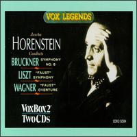 Jascha Horenstein Conducts Bruckner/Liszt/Wagner - Ferdinand Koch (tenor); Jascha Horenstein (conductor)