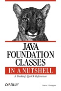 Java Foundation Classes in a Nutshell: A Desktop Quick Reference