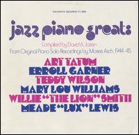 Jazz Piano Greats [Folkways] - Various Artists