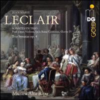 Jean Marie Leclair: Sonates en Trio - Musica Alta Ripa
