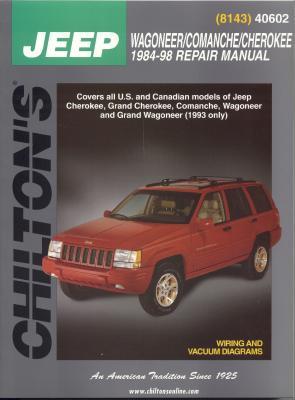 Jeep Wagonner, Commanche, and Cherokee, 1984-98 - Chilton, and Np-Chilton