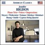 Jennifer Higdon: Piano Trio; Voices; Impressions