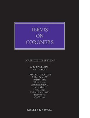 Jervis On Coroners - Matthews, Paul