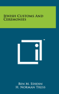 Jewish customs and ceremonies