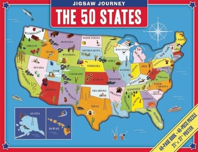 Jigsaw Journey: The 50 States - Teitelbaum, Michael, Prof., and Allen, Jessica (Illustrator)