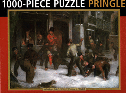 Jigsaw Puzzle: Snowball Fight by Pringle: 1000-piece jigsaw of Snowball Fight, 1851 by William J. Pringle