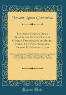 Joh. Amos Comenii Orbis Sensualium Pictus, Hoc Est Omnium Principalium in Mundo Rerum, Et in Vita Actionum, Pictura Et Nomenclatura: Joh. Amos Comenius's Visible World, or a Nomenclature, and Pictures, of All the Chief Things That Are in the World and of